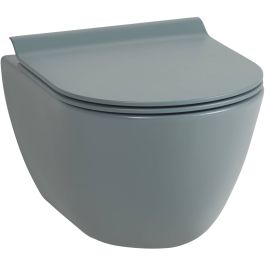Ben Segno Wandcloset compact Dual Glaze Free Flush 36x50x33,5 cm Donkergroen