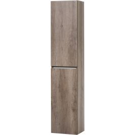 Ben Limara Hoge kast Links 35x29x165 cm Nebraska Eiken/Aluminium