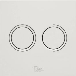 Ben Pure Drukplaat Pneumatisch 16x16 cm Wit Glas