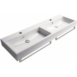 Ben Scuro Wastafel Xtra Glaze 150x47x13 cm Wit
