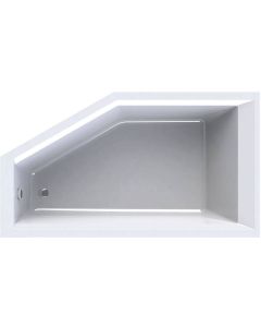 Ben Lobo Bad R 160x90 cm Wit