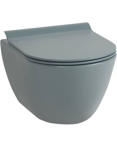 Ben Segno Wandcloset compact Dual Glaze Free Flush 36x50x33,5 cm Donkergroen