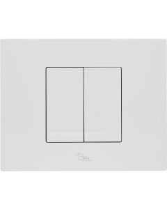 Ben Pro Flush Style Drukplaat 16x16 cm Wit