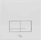 Ben Pro Flush Shine Drukplaat 16x16 cm Wit Glas
