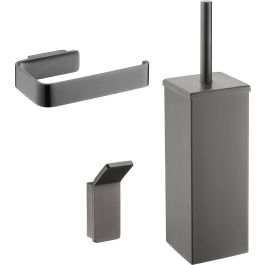 Ben Torgetto Toiletset Geborsteld Zwart