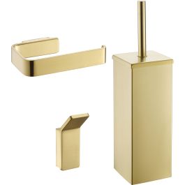 Ben Torgetto Toiletset Geborsteld Messing